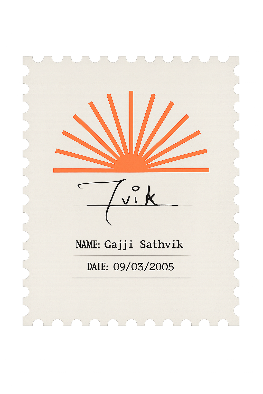 Gajji Sathvik is an award-winning designer & developer who's passionate about creating iconic digital experiences through motion, typography and creative coding for worldwide brands. 